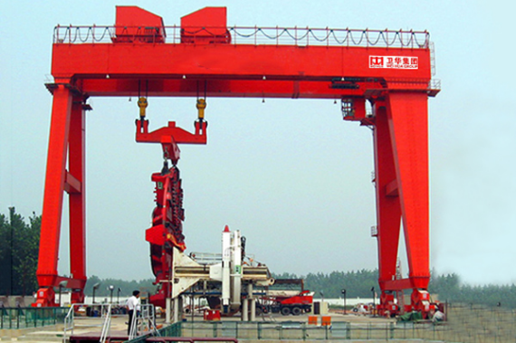 WEIHUA Gantry Crane for Shield Tunneling Machine